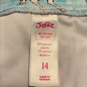Justice Bottoms - Justice unicorn leggings Size 14 Justice Bottoms - Justice unicorn leggings Size 14